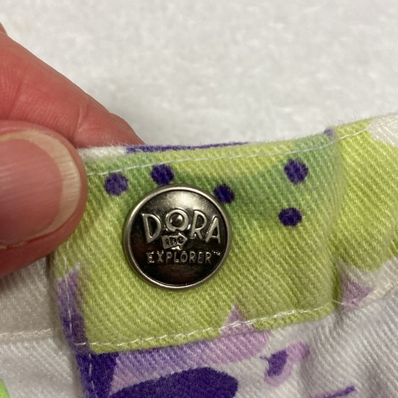 Vintage Nick Jr Dora the explorer hippie print floral bottoms 3t - Picture 9 of 9